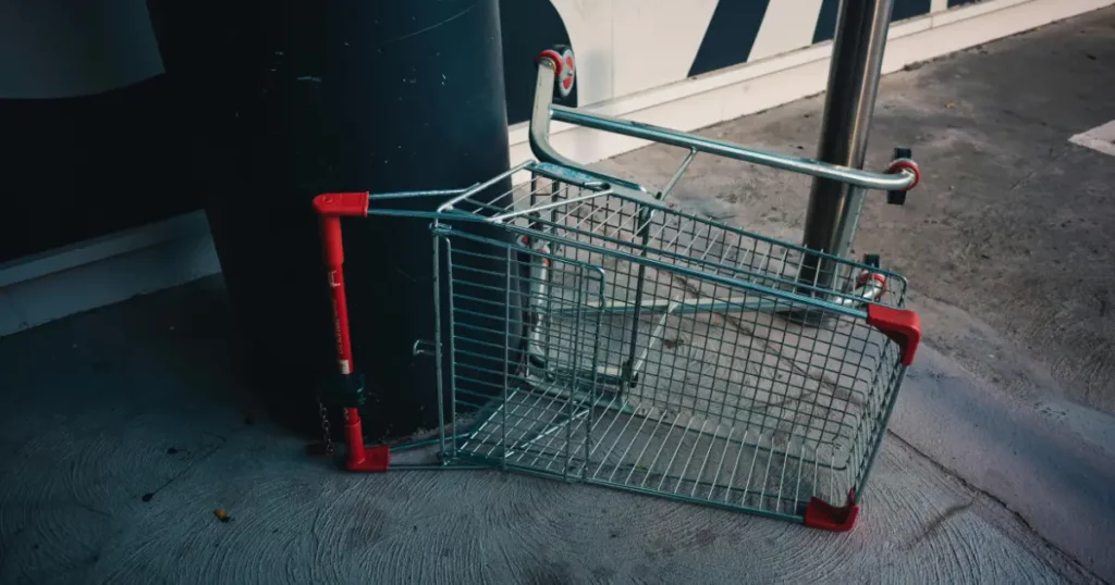Porzucony koszyk sklepowy jak odzyskać